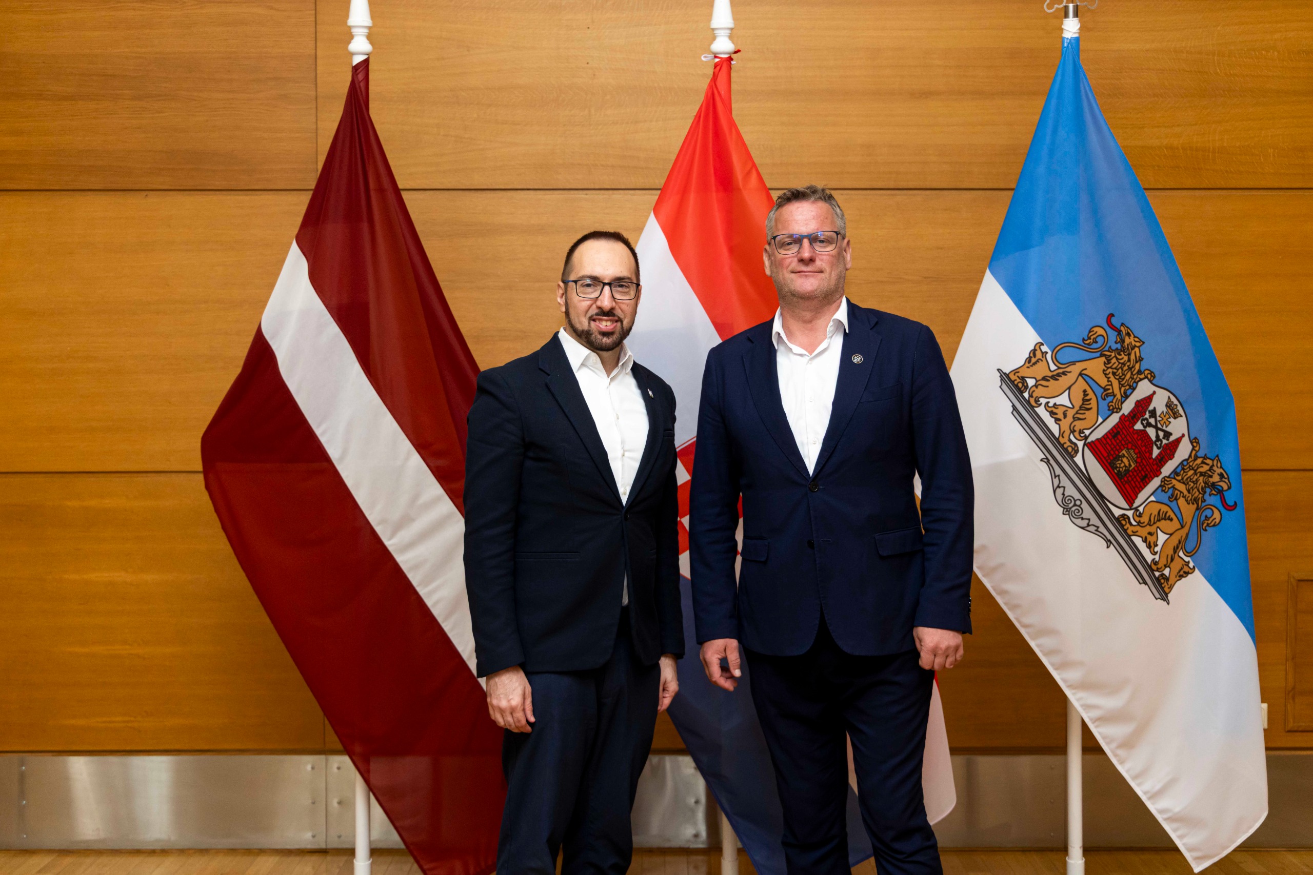 Gradonačelnik Zagreba završio posjet gradonačelniku Rige